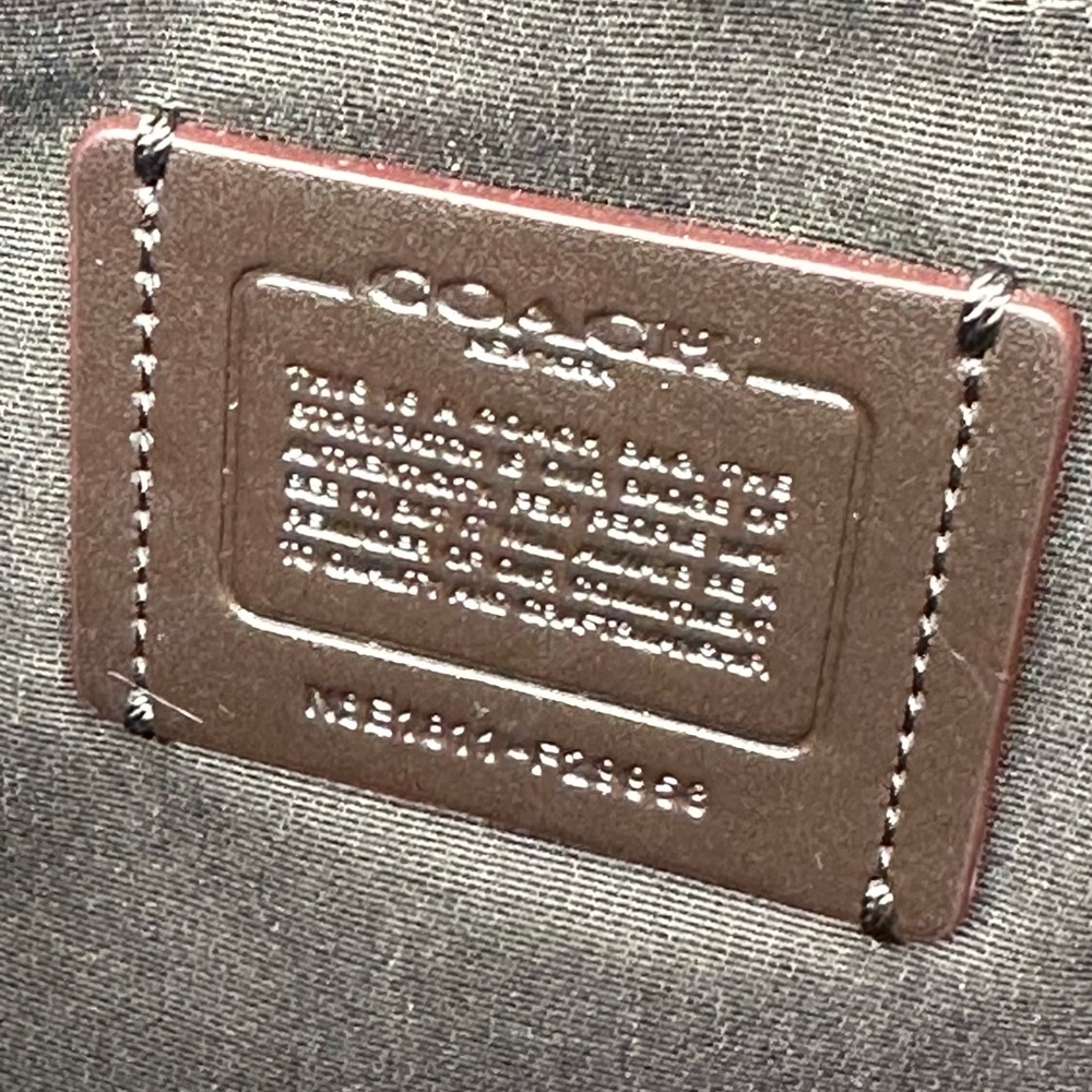 Coach Women’s Signature Zip Top Tope Bag - Picture 7 of 9